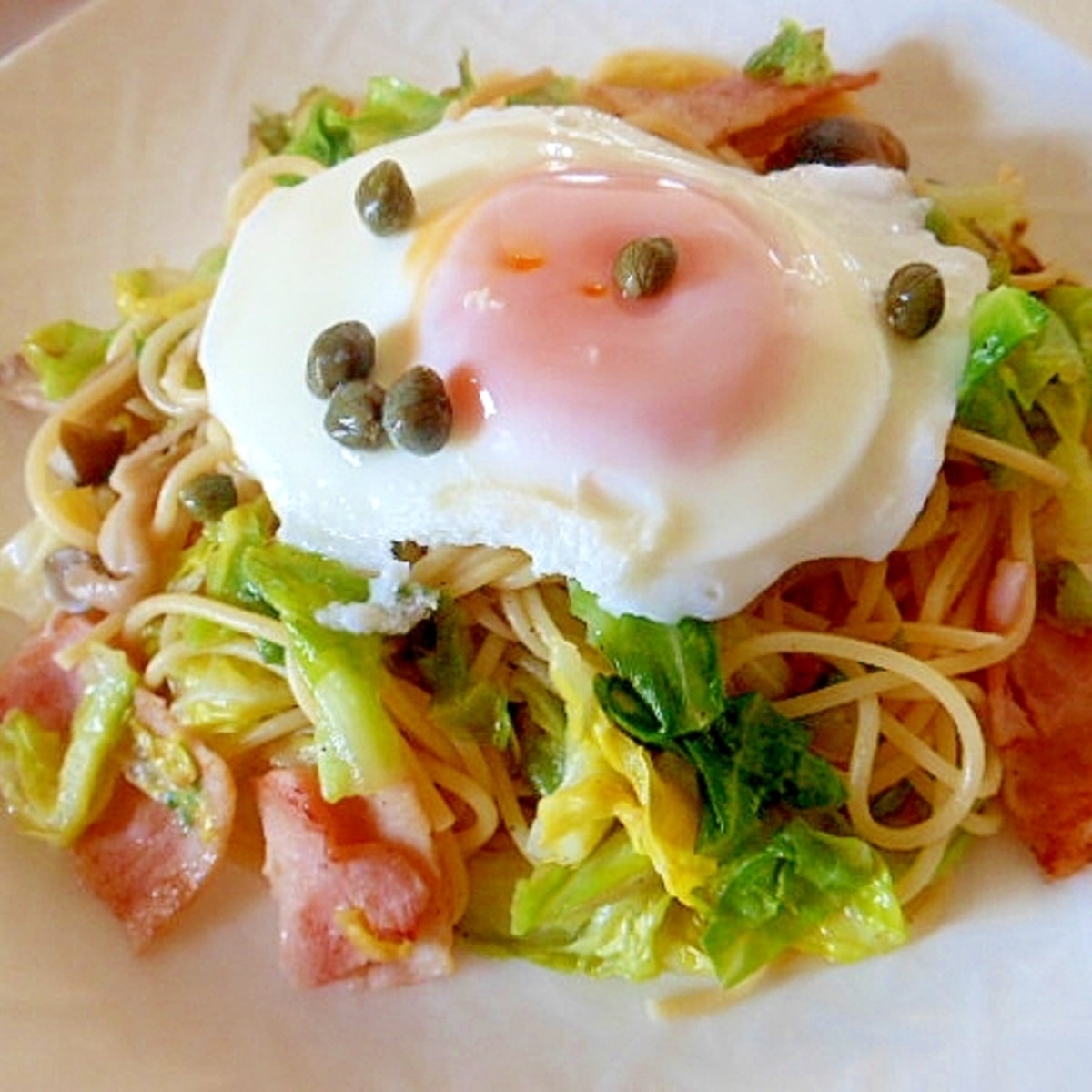 春キャベツとしめじ ベーコンパスタ 卵 ゲッパー レシピ 作り方 By アルプスの乙女 楽天レシピ 春キャベツとしめじ ベーコンパスタ 卵 ゲッパー レシピ 作り方 By アルプスの乙女 楽天レシピ